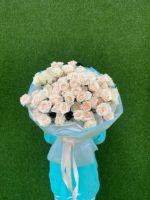 Букет из 35 роз в ленте