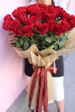 Букет из 35 роз 1м — изображение 2