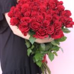Букет из 51 розы 1 м