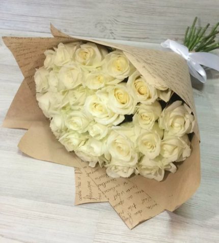 29 роз 70см в уп 5000р