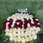 17,500р 101 роза и слова маме
