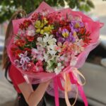 Букет из 25 альстромерий