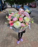 Цветочная корзинка